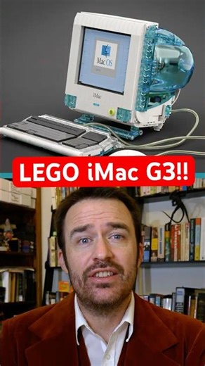 The LEGO iMac G3 is EXACTLY like the Original #shorts