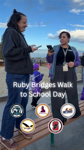 ✨ Ruby Bridges Walk to School Day 2025 ✨ This morning, our Seaside community walked together in honor of Ruby Bridges celebrating courage, kindness, and belonging across our schools. Students, families, and staff from: 🏫 Dr. Martin Luther King, Jr. School of the Arts 🏫 Dual Language Academy 🏫 Ord Terrace Elementary 🏫 Seaside Middle School 🏫 Seaside High School (Plus a shout-out to Del Rey Woods Elementary starting at the Oldemeyer Center) From a morning rally at Highland Otis Park to raffle