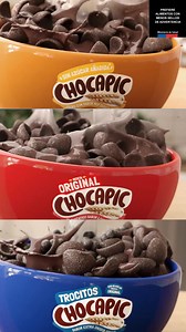 1K views · 23 reactions | ¿Buscas un desayuno fácil y delicioso para tus hijos? ¡CHOCAPIC® es tu cereal! Con 3 variedades para toda la familia ❤️ | CHOCAPIC | Facebook