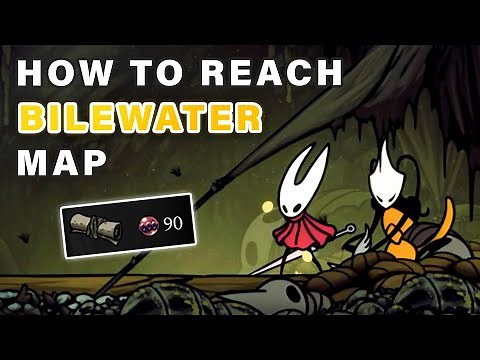 How to get to Bilewater Area Map ► Hollow Knight: Silksong
