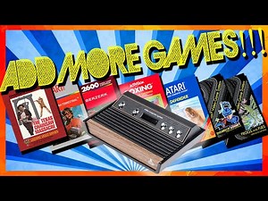 How to add more games to the AtGames Atari Flashback X! (Tutorial)