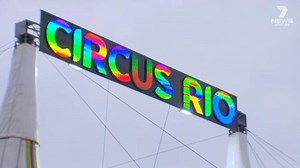 Trapeze artist falls up to 11 metres during performance at Adelaide circus