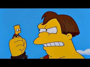 David and Goliath - The Simpsons
