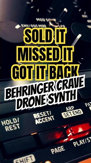 I have my crave back again… #synth #dronemusic #modular