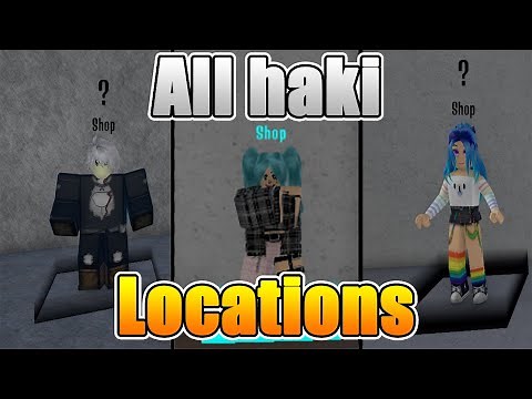 All Haki Locations In The New Update | King Legacy