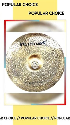 Masterwork Cymbals 19" Legend Medium Crash
