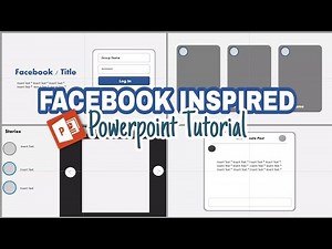 FACEBOOK Inspired PowerPoint Tutorial | Charlz Arts