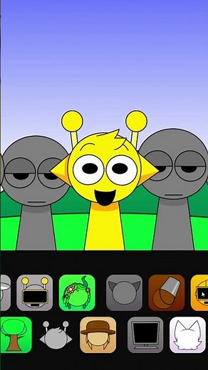 Sprunki: Pyramixed (Alternated) - Simon