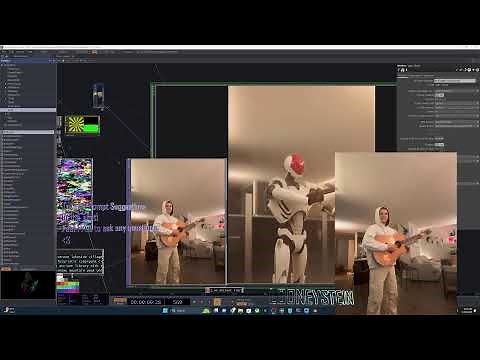Touch Designer + Stream Diffusion experiments by Looneystein