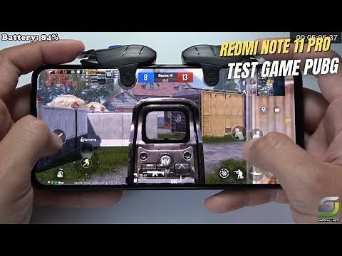 Xiaomi Redmi Note 11 Pro test game PUBG Mobile