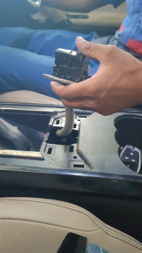 Tata Safari hand brake switch assembly change video #tata #safari #automobile #vairal #shorts