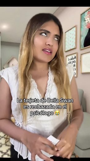 Bella Swan's rejected card at the psychologist 😭