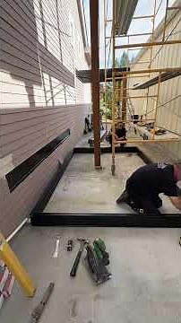 Building 15-Foot High Staircase Frames #deckstairs