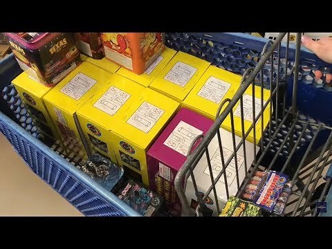 EXTREME Firework Shopping Trip!! (Literally)