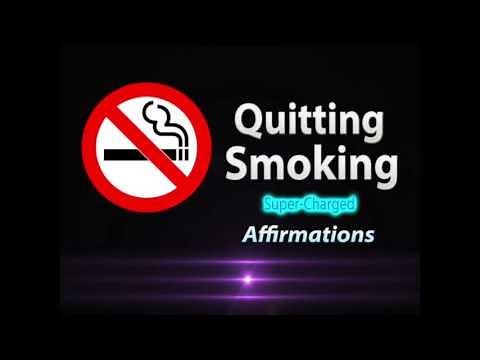 Quitting Smoking - I AM A Non Smoker - POWERFUL AFFIRMATIONS
