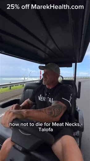 Stan "Rhino" Efferding - CSCS on Instagram: "☠️ How not to die for Meat Necks!! 💰 Black Friday is here and so is your chance to finally take control of your health! Get 25% off your Marek Health Intake Assessment plus 10% credit toward your first treatment plan when you use code BLACK25 at checkout. Limited-time offer. Lifetime results."