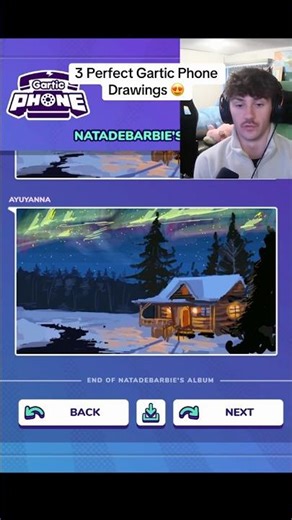 INSANE Scenic Cabin Drawing in Gartic Phone