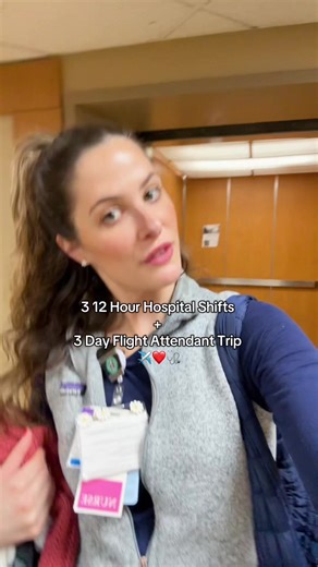 Nurse's Journey: 3 Shifts and a 3-Day Flight Trip