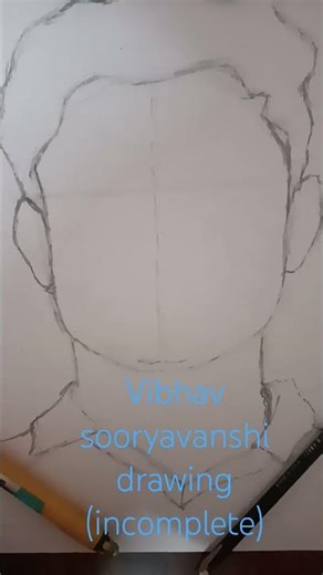 vibhav sooryavanshi drawing # RR#art