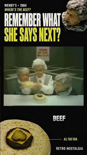 Wendy's Where's the Beef? (1984) | You Still Know This Line