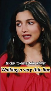 🚶‍♀️Walking a Thin Line Meaning in English | Celebrity Interview English #Shorts