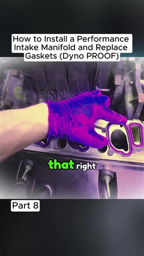 How to Install a Performance Intake Manifold and Replace Gaskets (Dyno PROOF)#engine #foryou