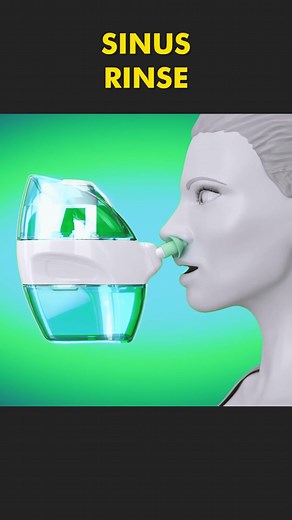Sinus Rinse Procedure: How It Works | 3D Animation