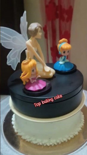 ferry Doll rotating cake/ rotate cake/ rotating cake short video/