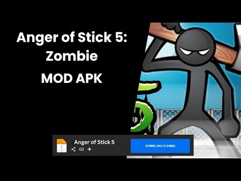 Download Anger of Stick 5: Zombie MOD APK Unlimited Money Version 1.1.89 | Direct Link👇