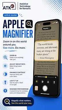 How to use iPhone Magnifier