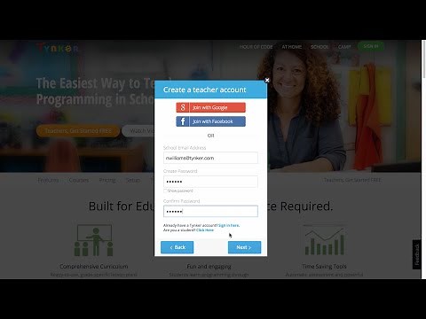 Getting Started with Tynker