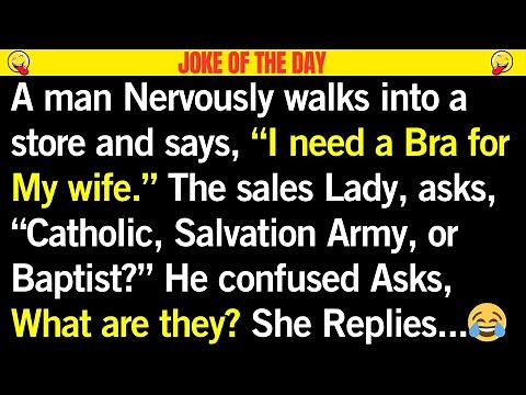 🤣“A Bra Joke That’s Uplifting in More Ways Than One” | BEST JOKE OF THE DAY