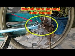 pasang rem tromol mudah dan simpel caranya