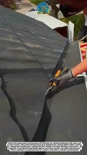 How to Cut Roofing Membrane Like a Pro | Heavy Duty Roofing Shears