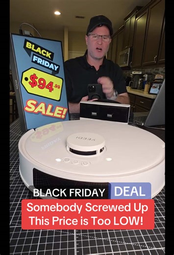 Meet the robot vacuum   mop that does EVERYTHING the expensive ones do… for a fraction of the price.🤖✨ Tired of paying $$$ for clean floors? This smart robot has laser mapping, auto room detection, strong suction, and a 2-in-1 vacuum   mop system that scrubs like a pro. It glides under furniture, avoids obstacles, and even returns to its base to recharge — all without you lifting a finger. Perfect for pet hair, crumbs, hard floors, carpets… you name it. Set schedules, control it from your phone