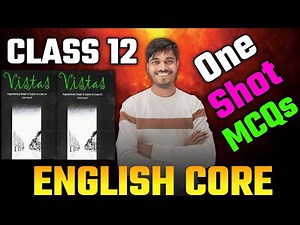 Class 12 Vistas One Shot MCQ | Class 12 English 2025 | Class 12 English question Paper 2025