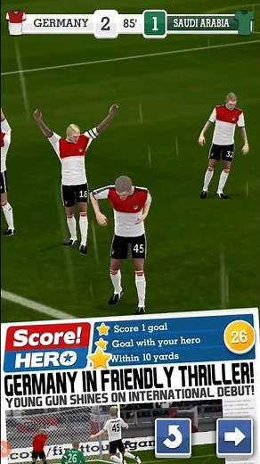 Score! Hero LEVEL 26 Gameplay Walkthrough 3 STARS