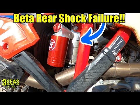 2024 Beta Motorcycle ZF Rear Shock FAILURE! You can prevent this on your bike!