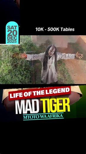 Twesange ku Monalisa De Boss on 20th December 2025 for Life of the Legend with Mad Tiger