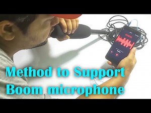 Boom MIC to Phone - How To Connect Boom Microphone To Smartphone
