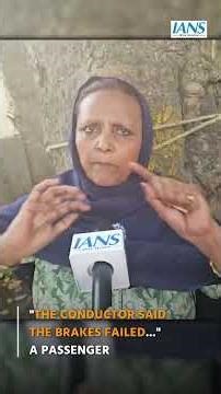 Bus Overturns in Delhi | Driver Drunk, Brakes Fail – 2 Dead, Several Injured