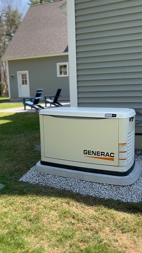 ☀️ 24kW Generator Installed in Windham, NH! ☀️ What a beautiful day for a generator install here in Windham, NH! Our team just finished setting up this 24kW standby generator, giving this home reliable backup power and peace of mind for the seasons ahead. Thinking about protecting your home from outages? We’ve got you covered.  Call 603-751-2727 to schedule your generator consultation! | Garneau Electric LLC | Facebook