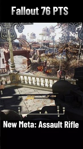 #Fallout76 PTS: Testing new commando build with Assault Rifle + Auto Enclave Plasma Rifle! New Meta?