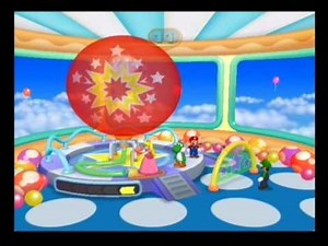 Mario Party 7 Minigame: Ballerballon (Balloon Busters)