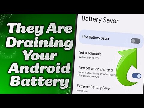 How to Stop Android Battery Drain (Essential Settings You Need to Change Now)