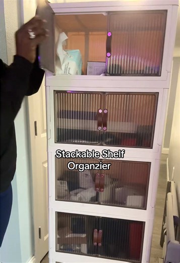 Efficient Pantry Organization with Stackable Shelves