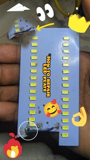 I repair LED plate