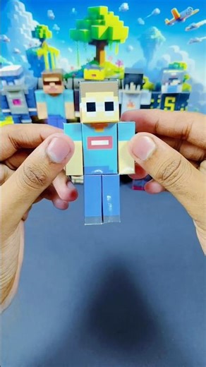 Minecraft Skins Paper Craft ✂️ Easy DIY”#GeorgeNotFound Skin in Real Life 🤯 (Paper Craft)