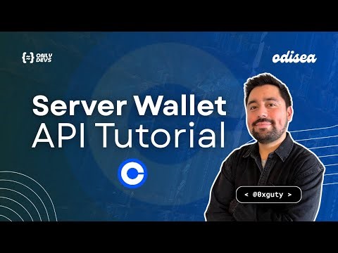 Server Wallet API Tutorial con Guty