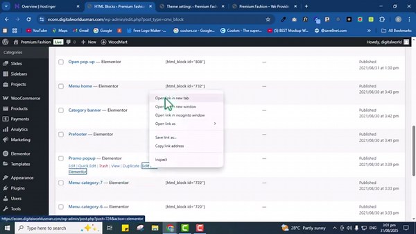 How to Create Popup Design in WordPress WoodMart WooCommerce Tutorial